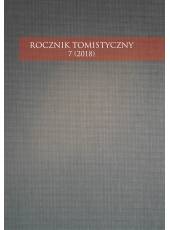 Rocznik Tomistyczny nr 7 (2018)